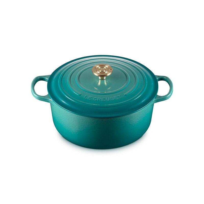 Le Creuset Signature Cast Iron Round Casserole 28cm image number 8